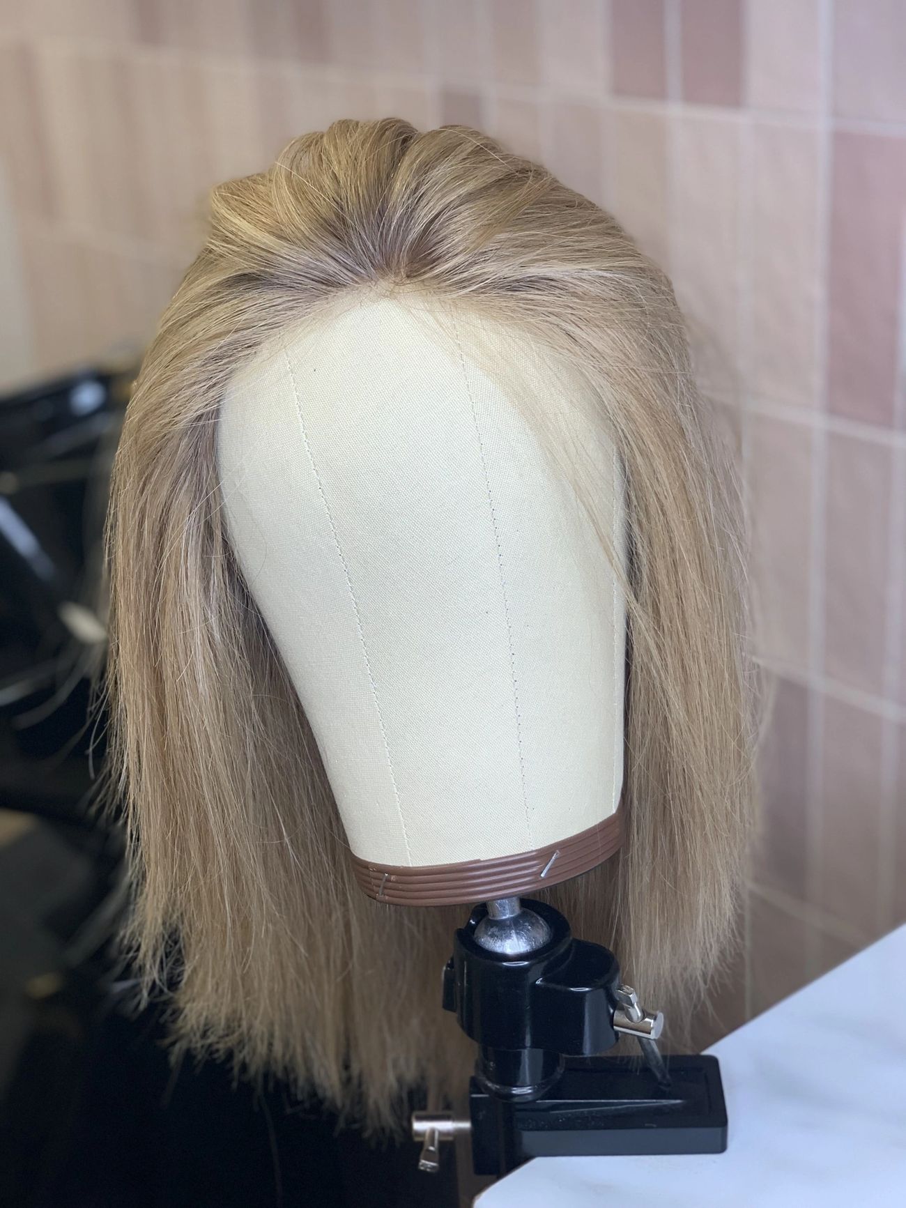 After — A worn-out topper revived — refreshed, cut and restyled like new.